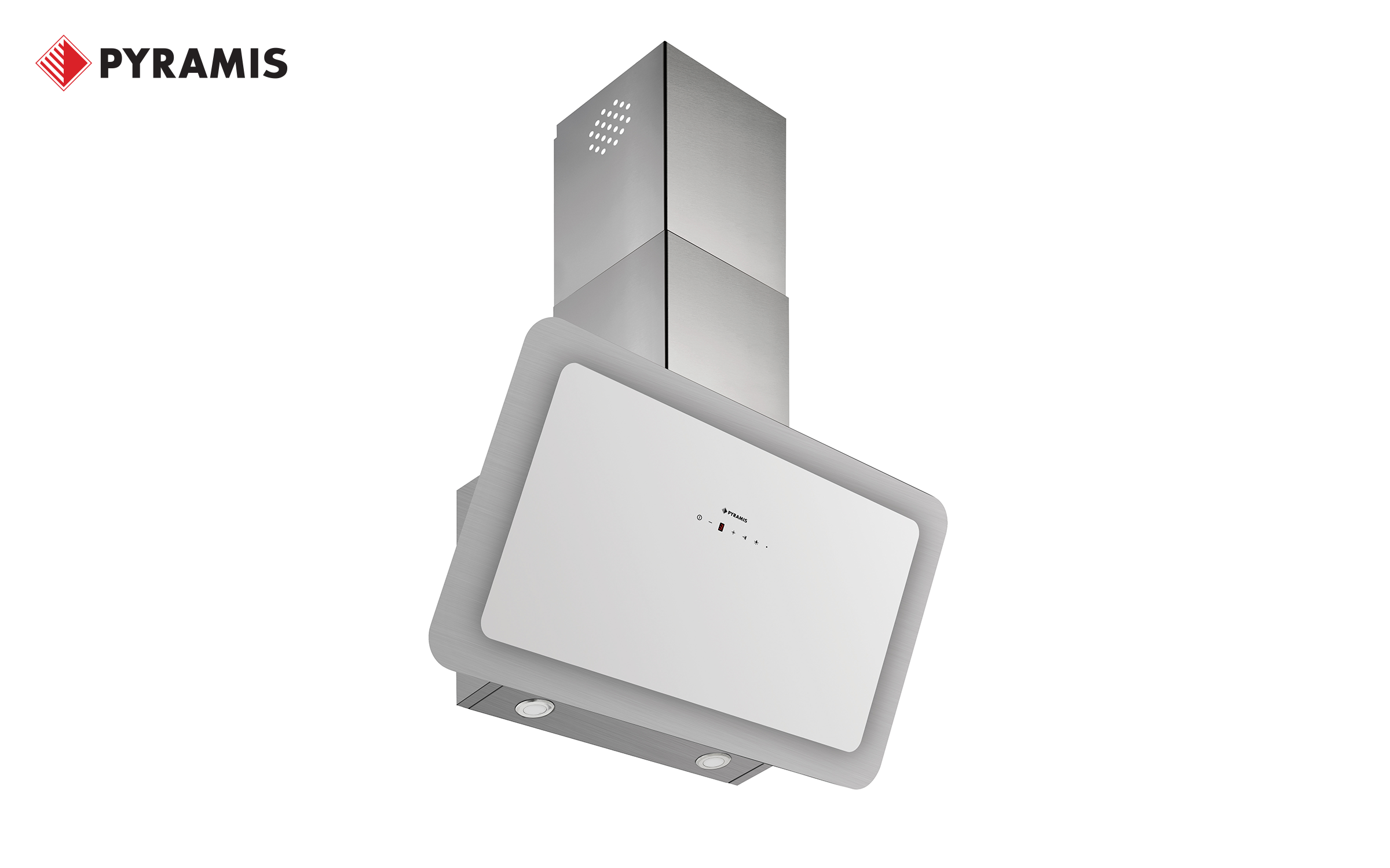 Аспиратор PYRAMIS VETRIO Premium White, бела  1